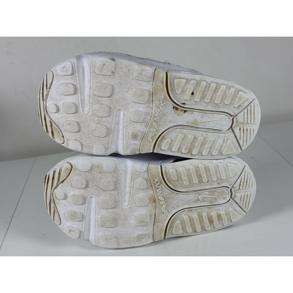 Nike Air Max 2090 TD Athletic Shoes Sneakers 6C Toddler CU2092-100 White - Picture 6 of 7